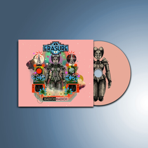 Erasure - Radio !! Radio !! vinyl record cover