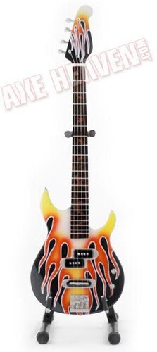 MICHAEL ANTHONY VAN HALEN FLAME MINI BASS GUITAR