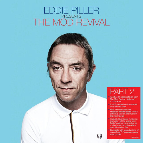 Eddie Piller: More Of The Mod Revival /  Various [140-Gram Transparent Red & Blue Colored Vinyl] [Import]