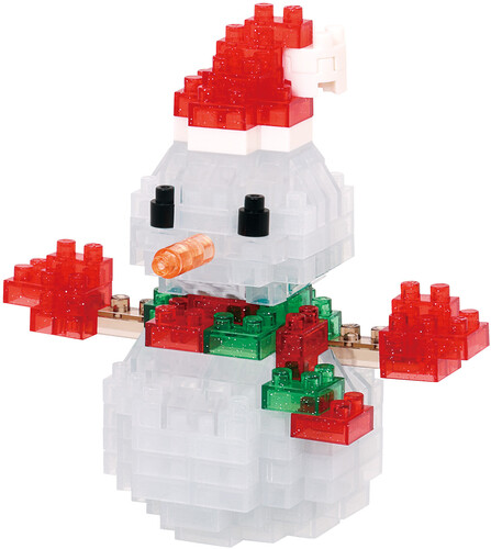 Nanoblock Collection Series - Christmas - Snowman (Box of 12)