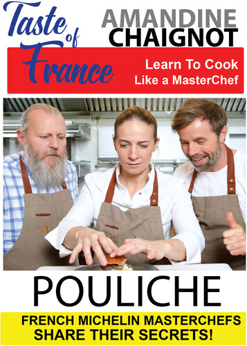 Taste of France Masterchefs Share Their Secrets Amandine Chaignot Pouliche
