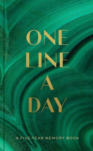Chronicle Books - Malachite Green One Line a Day: A Five-Year Memory Book