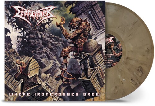 Dismember - Where Ironcrosses Grow [Indie Exclusive] Sand Marble [Colored Vinyl]