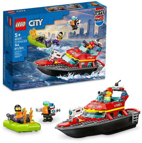 LEGO CITY FIRE RESCUE BOAT