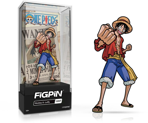 FIGPIN ONE PIECE MONKEY D. LUFFY ENAMEL PIN 1287