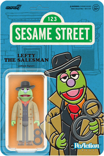 SESAME STREET REACTION WAVE 2 - LEFTY THE SALESMAN