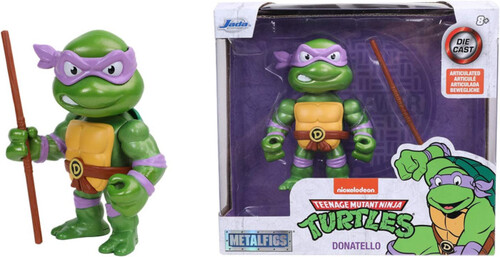 4 METALS TMNT - DONATELLO FIGURE W/  ACCESSORIES