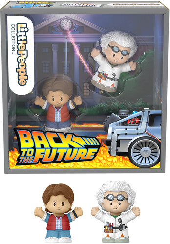 LITTLE PEOPLE COLLECTOR BACK TO THE FUTURE 2 PACK|alliance entertainment