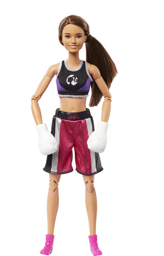 BARBIE MADE TO MOVE BOXER DOLL