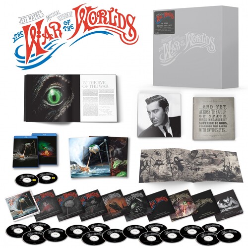 Musical Version Of The War Of The Worlds - Deluxe Collectors Edition 16CD Incl. 2 Blu-Ray, 156pg Hardback Book [Import]