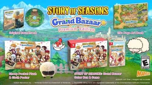 Story Of Seasons: Grand Bazaar Premium Edtion for Nintendo Switch 2