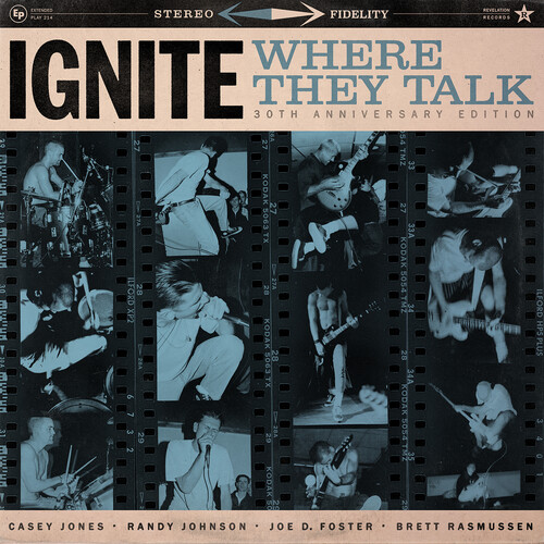 Ignite - Where They Talk (Bonus Tracks) vinyl record cover