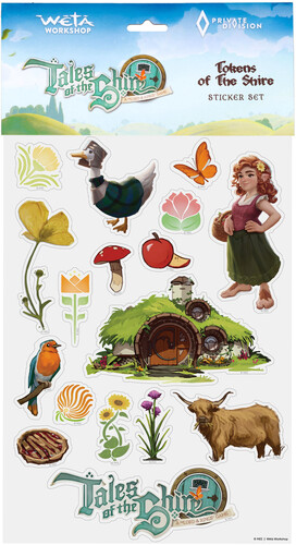 TALES OF THE SHIRE - TOKENS O/ T SHIRE STICKER SET
