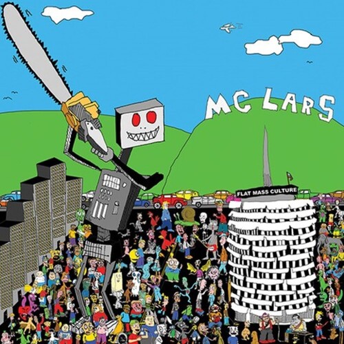 Mc Lars - This Gigantic Robot Kills vinyl record cover