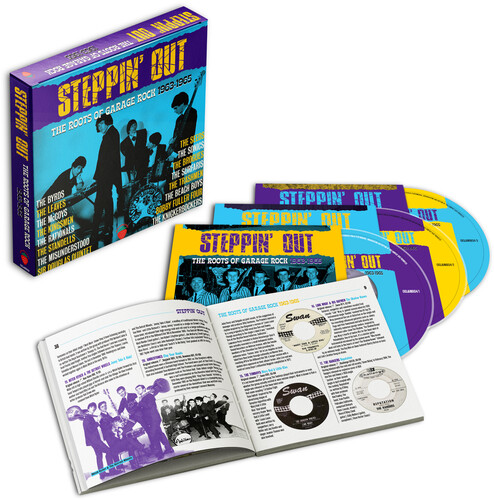Steppin Out: Roots Of Garage Rock 1963-1965 / Var - Steppin Out: Roots Of Garage Rock 1963-1965 / Var vinyl record cover