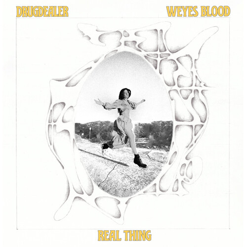 Drugdealer / Weyes Blood - Real Thing B/W The News vinyl record cover
