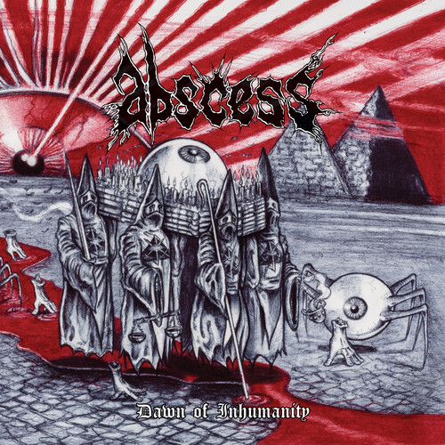 Abscess - Dawn Of Inhumanity vinyl record cover
