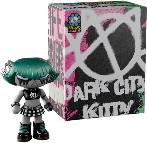 Kaleidos Dark City Kitty! Art Vinyl Figure