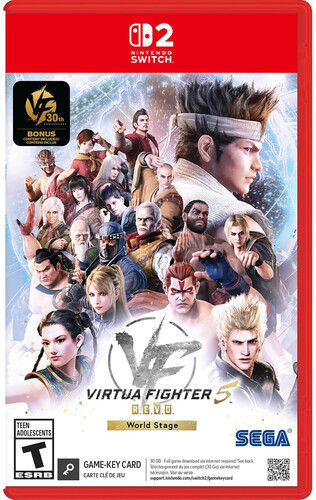 Virtua Fighter 5 R.E.V.O. World Stage 30th Anniversary Edition (Game-Key Card) for Nintendo Switch 2