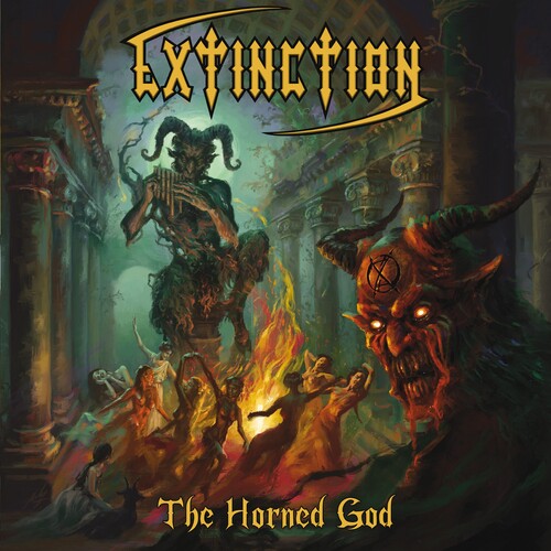 Extinction - Horned God vinyl record cover