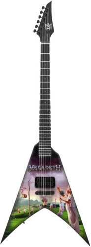 The Mini Axe - Megadeath - Youthenasia - Mini Guitar Replica Collectible