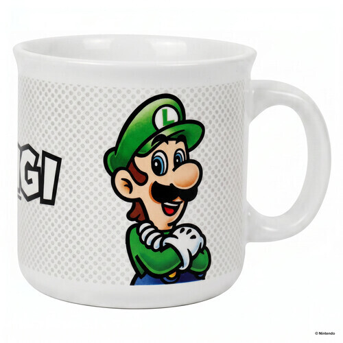 SUPER MARIO - LUIGI-NAME 20 OZ CAMPER MUG
