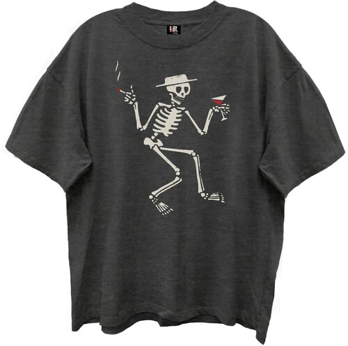 SOCIAL DISTORTION SKELLY GIANT VINTAGE TSH MED BLK