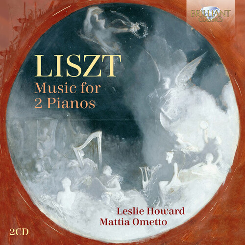 Mattia Ometto - Liszt: Music For 2 Pianos vinyl record cover