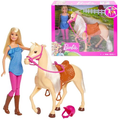 HORSE AND DOLL BLONDE