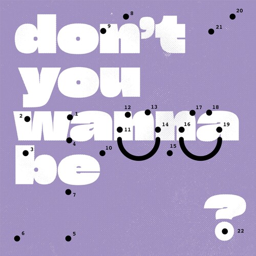 Super Whatevr - Don't You Wanna Be Glad? vinyl record cover