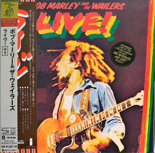 Bob Marley & The Wailers - Live! (SHM-CD - Paper Sleeve) [Import]