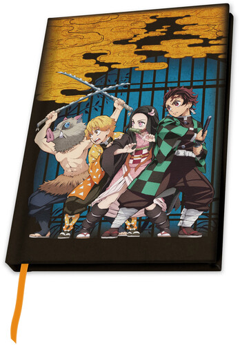 Demon Slayer - Notebook - Group A5 Hardcover
