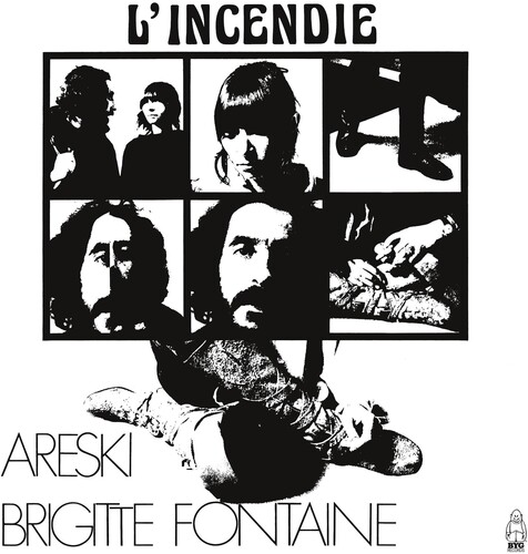Areski Belkacem - L'incendie vinyl record cover