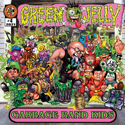 Green Jelly - Garbage Band Kids - Pink/Green Haze [Colored Vinyl] [Deluxe]