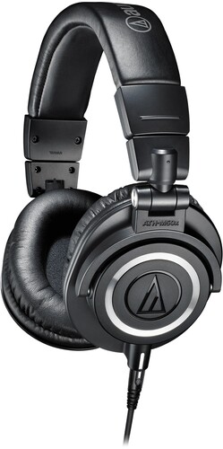 AUDIO TECHNICA ATH-M50X PRO MONITOR HEADPHONES BLK
