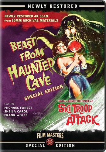 Beast From Haunted Cave (1959) /  Ski Troop Attack (1960)