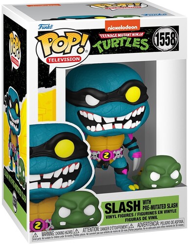 POP & BUDDY TELEVISION TMNT S4 SLASH & MOUSER