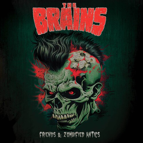 The Brains - Friends & Zombified Antics - Red [Colored Vinyl] (Red)