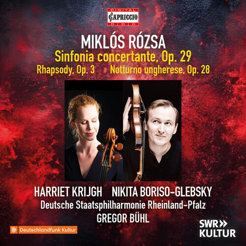 Miklos Rozsa: Sinfonia concertante; Rhapsody for cello