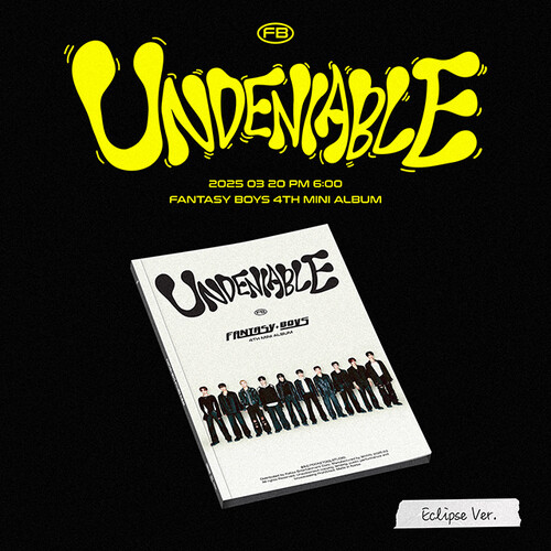 Undeniable - Eclipse Version - incl. 50pg Photobook, 2 Photocards, Lenticular Photocard + Scratch Message Card [Import]