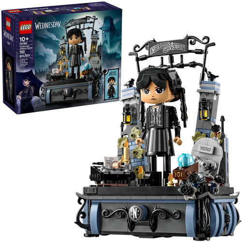 LEGO WEDNESDAY ADDAMS FIGURE