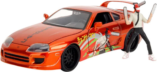 1:24 ANIME CHAINSAW MAN - '95 TOYOTA SUPRA (4PC)