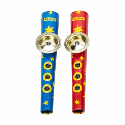 SCHYLLING ORIGINAL TIN KAZOO 1 EA COLOR KZ