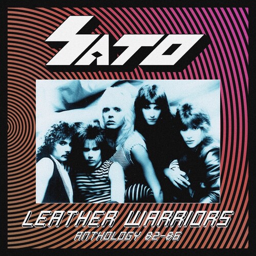 Leather Warriors - Anthology 82/ 86 - Pink/ Black Splatter