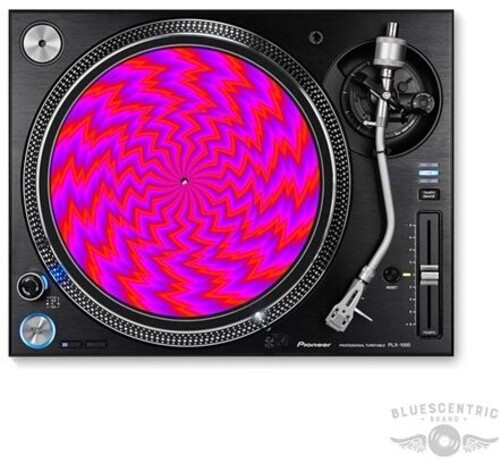 Optical Illusion Hot Pink Electric Trntbl Slip Mat - Optical Illusion Hot Pink Electric Trntbl Slip Mat
