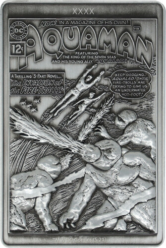 DC COMICS LIMITED EDITION AQUAMAN INGOT