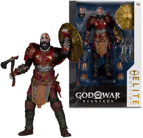 MCFARLANE ELITE ED 7IN GOD OF WAR KRATOS ARMOR FIG