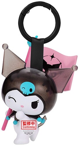 BANPRESTO SANRIO KUROMI FIGURE COLL KEYCHAIN VER.A