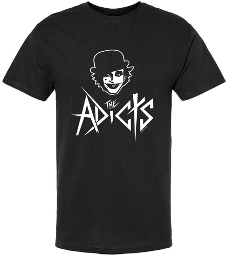Adicts - Face Tee - T-Shirt - Large (Black)