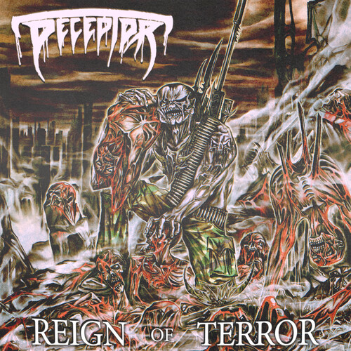 Deceptor - Reign Of Terror vinyl record cover